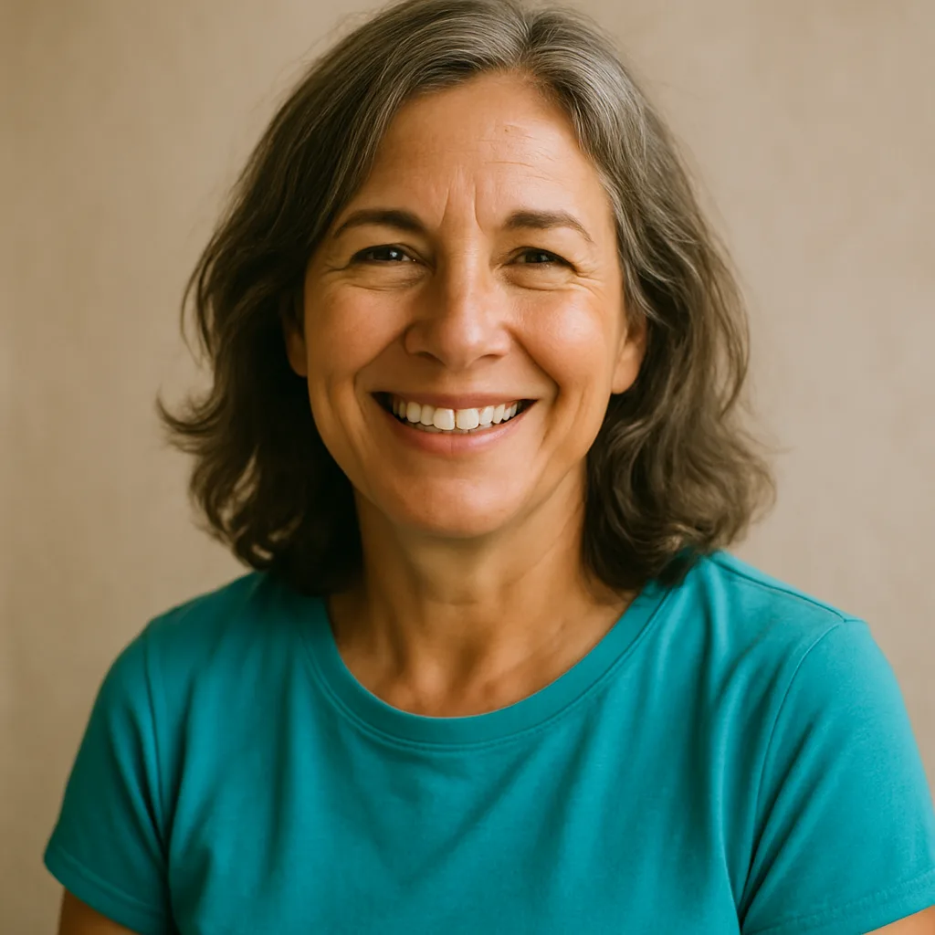 Smiling woman in her 50s — member of The Edinburgh Dating Site
